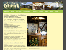 Tablet Screenshot of hotel-ehrich.de